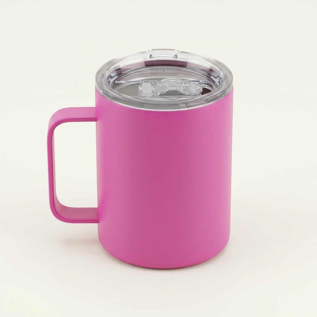 12oz Vacuum Insulated Double Wall Travel Mug