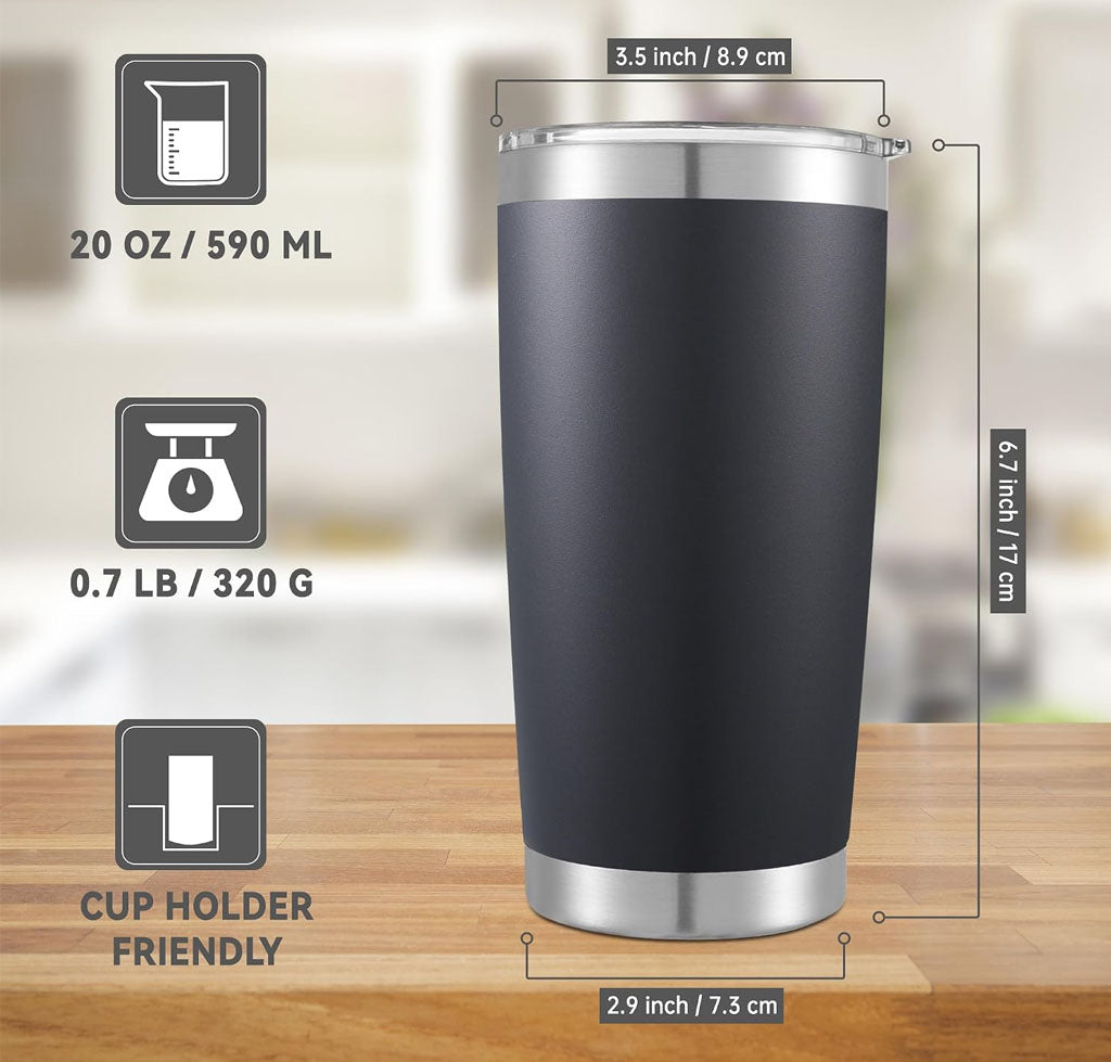 20oz Stainless Steel Insulated Tumbler