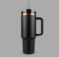 40oz Tumbler - Permanent Handle w/Colorful Engraving