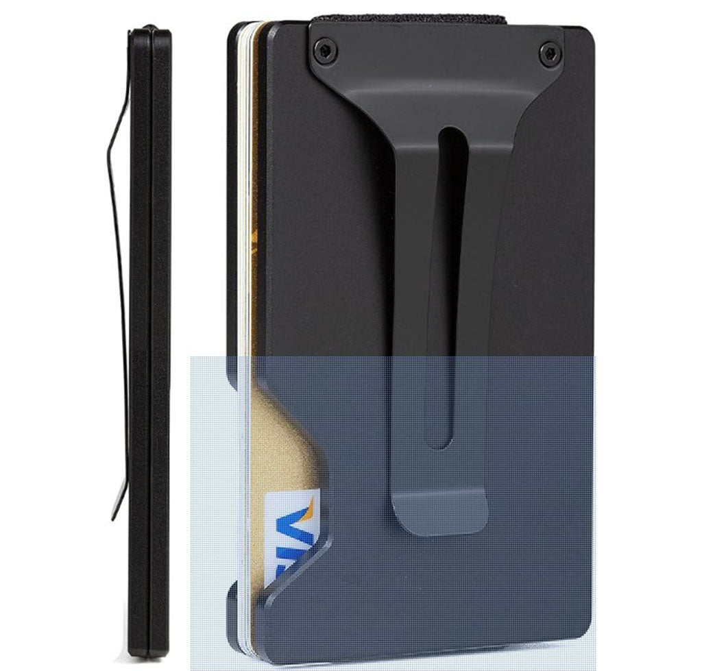 Matte Black customizable wallet — MJS Solution LLC