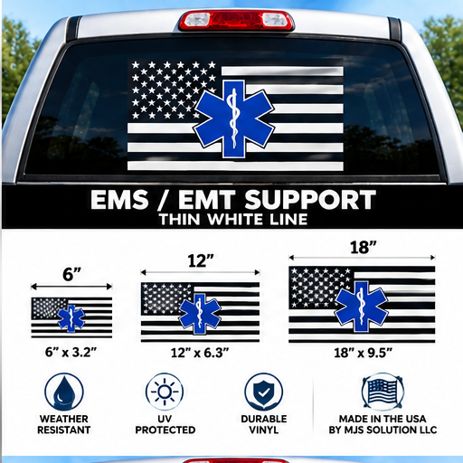 Individual ems decal product mockup