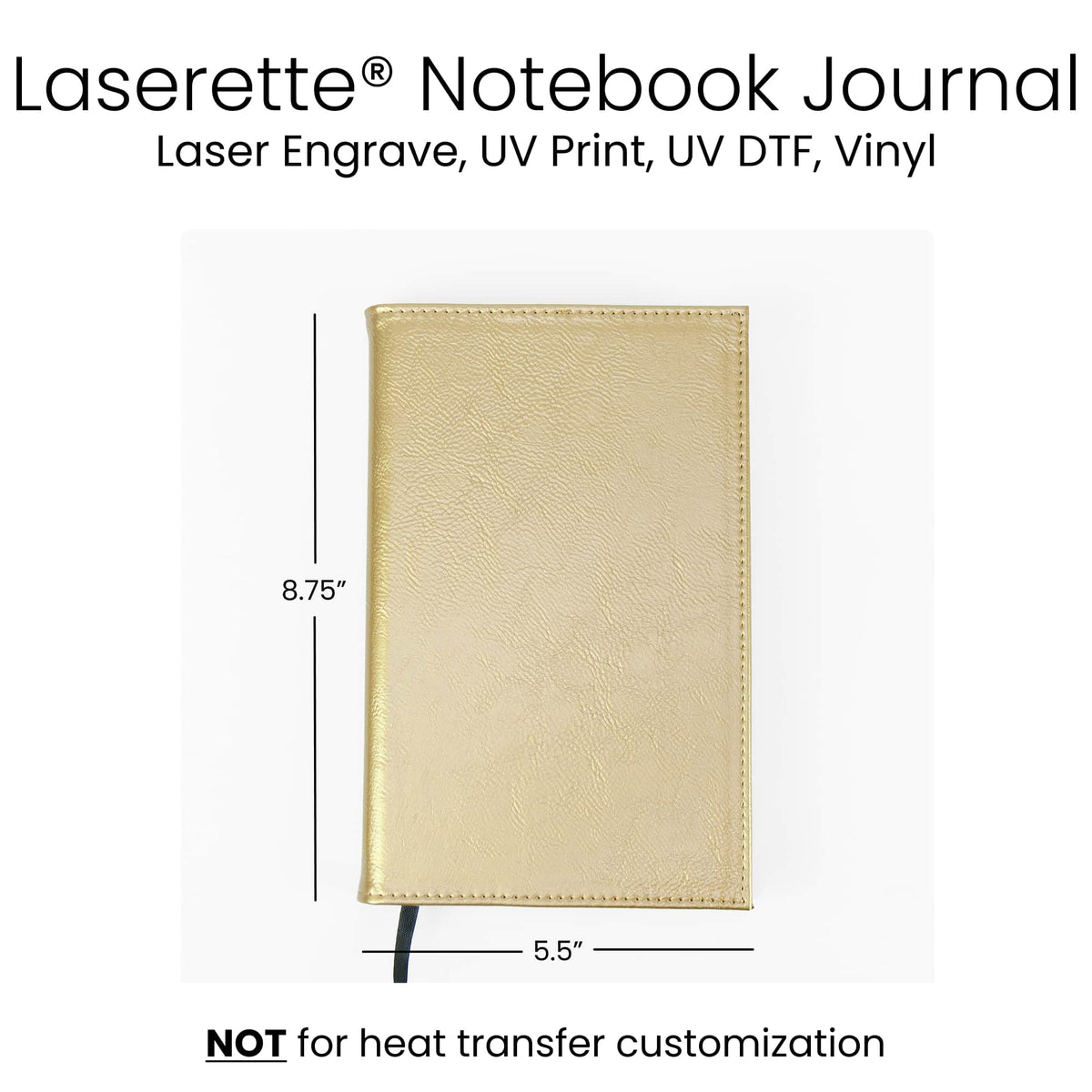 Laserette® Journal Notebook — product photo from MJS Solution LLC