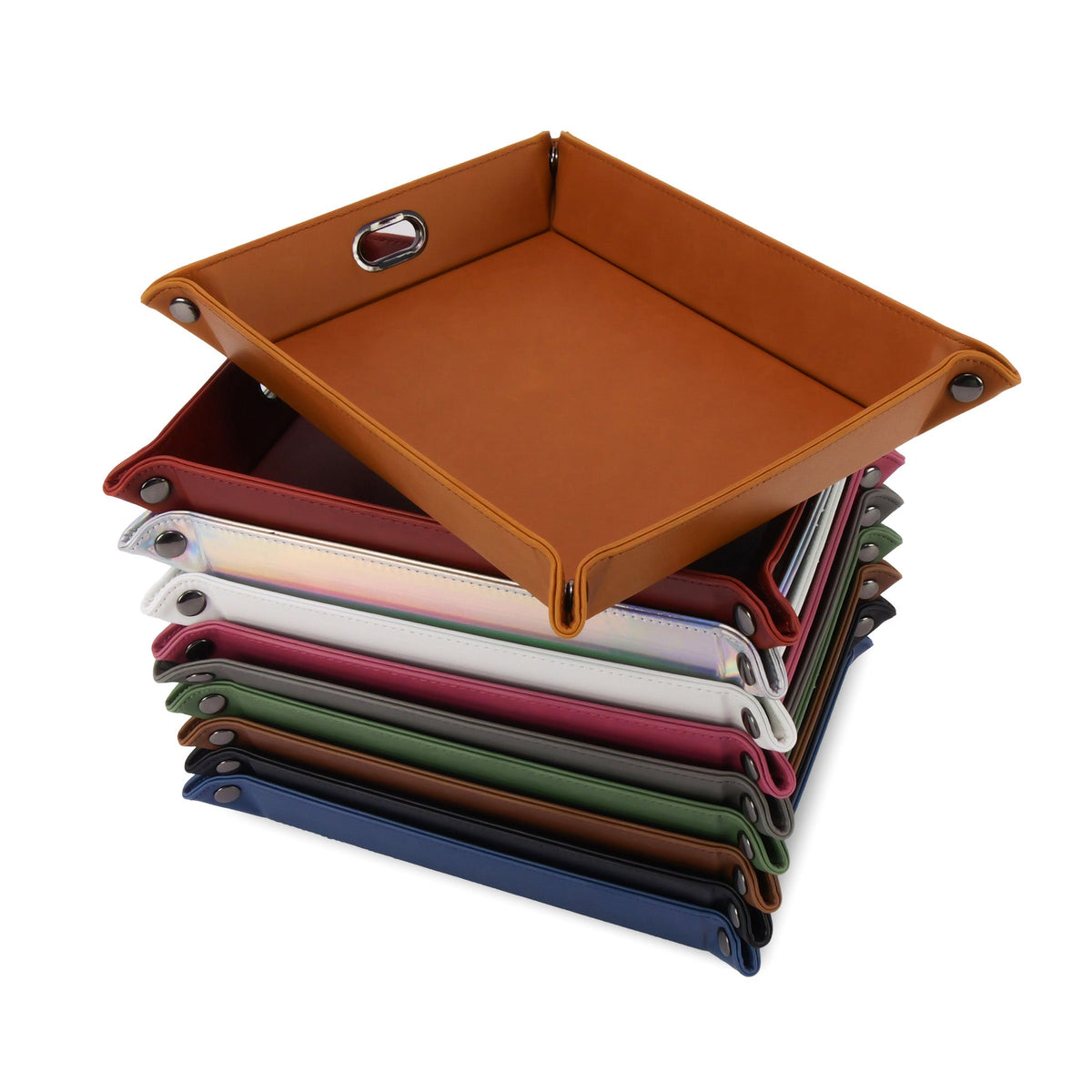 Leatherette Valet Tray — product photo from MJS Solution LLC