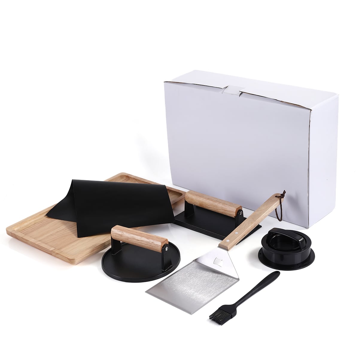 Wood Smash Burger Set — product photo from MJS Solution LLC