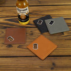 Laserette® Bottle Opener Coaster — product photo from MJS Solution LLC