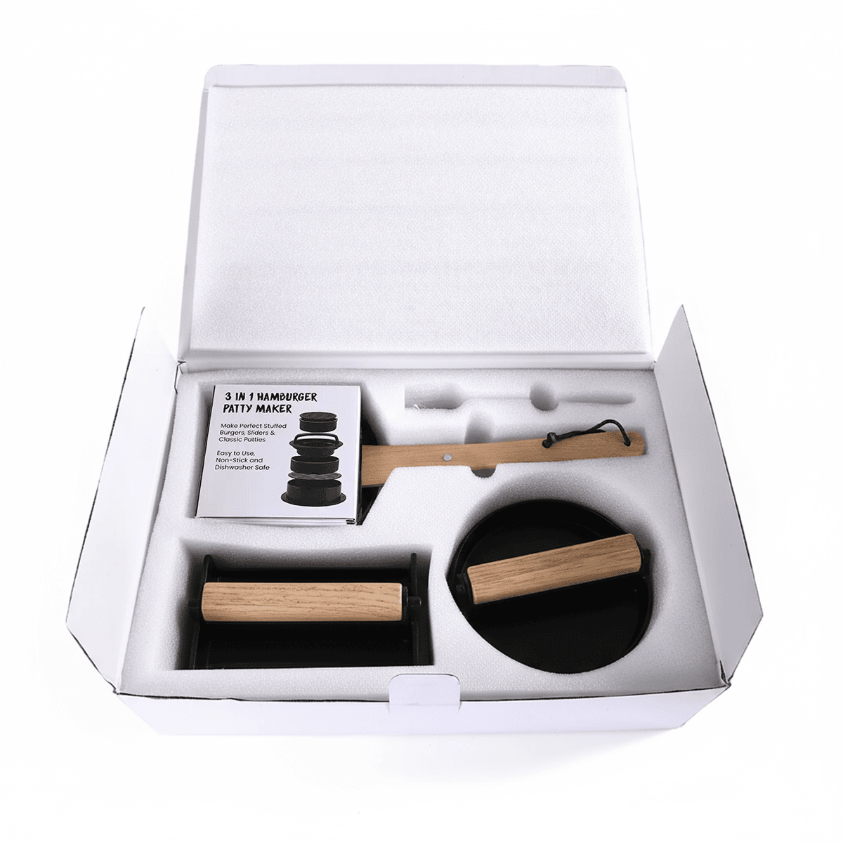 Wood Smash Burger Set — product photo from MJS Solution LLC