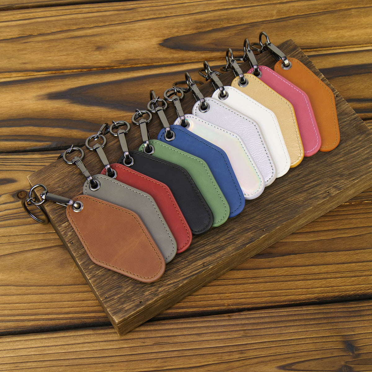 Laserette® Motel Keychain — product photo from MJS Solution LLC