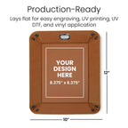 Leatherette Valet Tray — product photo from MJS Solution LLC