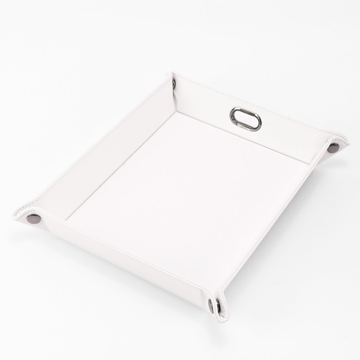 Leatherette Valet Tray — product photo from MJS Solution LLC