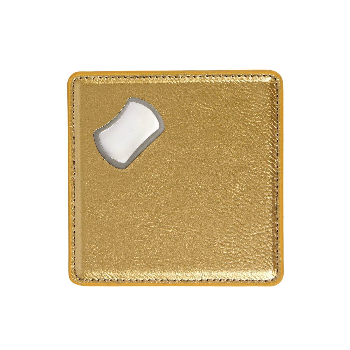 Laserette® Bottle Opener Coaster — product photo from MJS Solution LLC