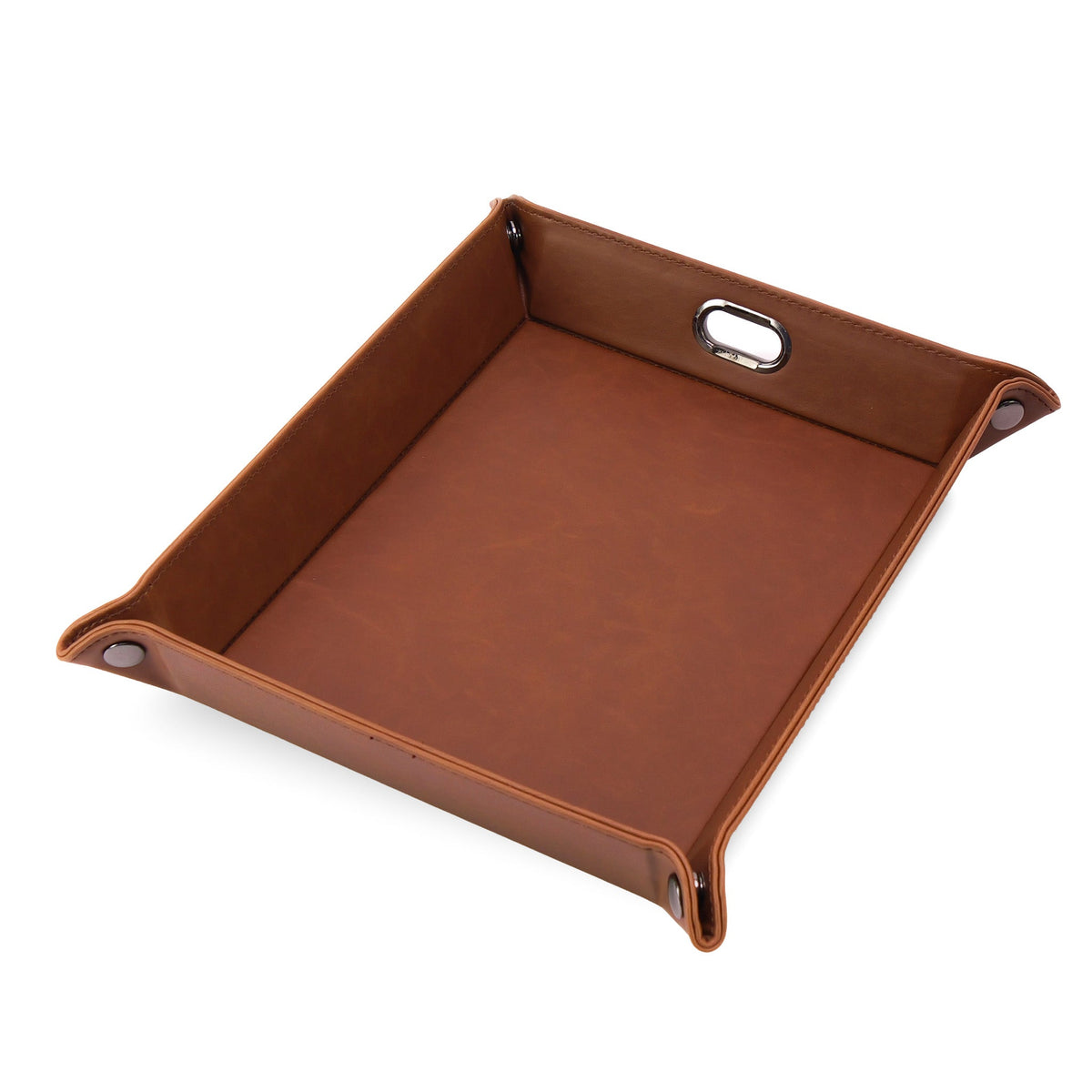 Leatherette Valet Tray — product photo from MJS Solution LLC