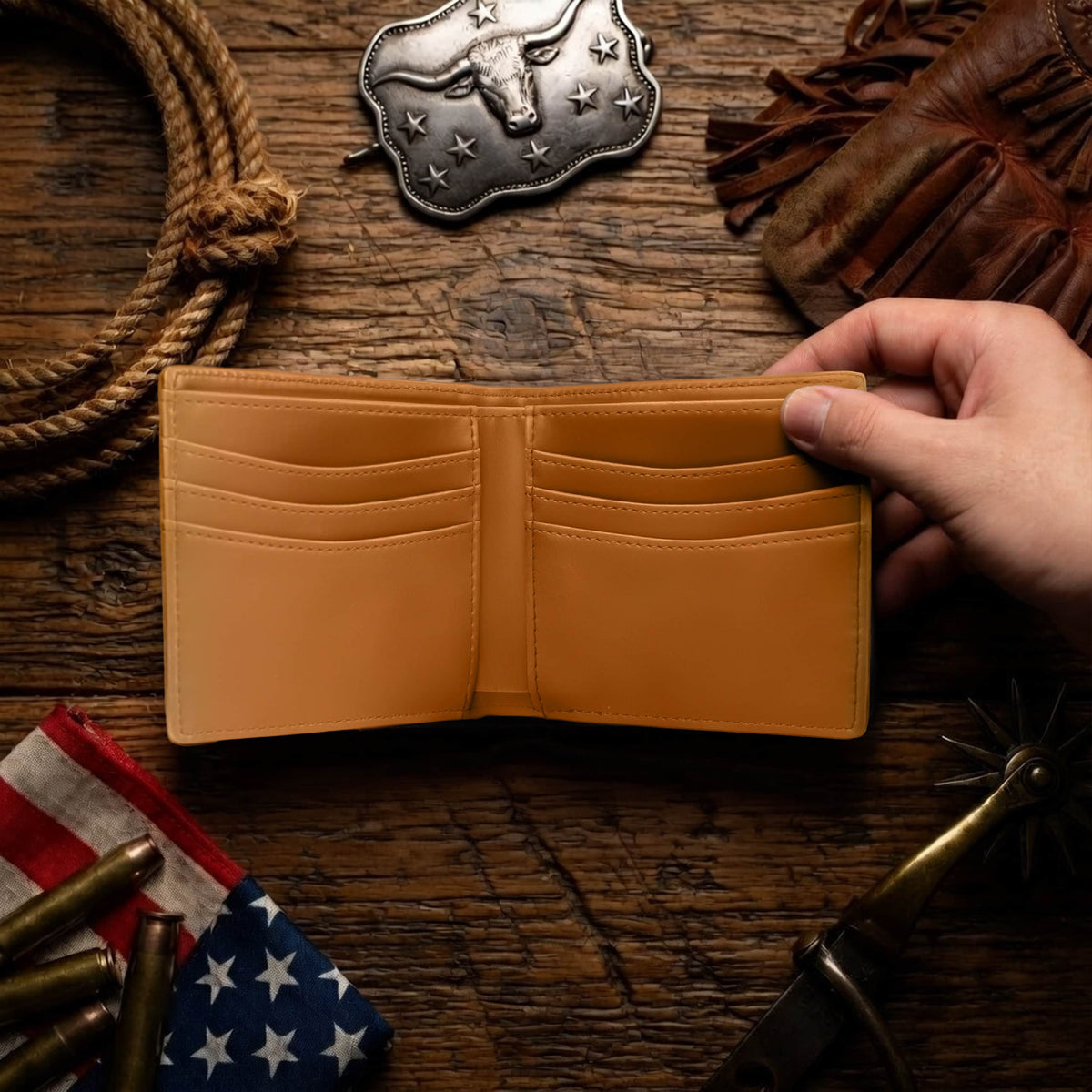 Laserette® Wallet — product photo from MJS Solution LLC