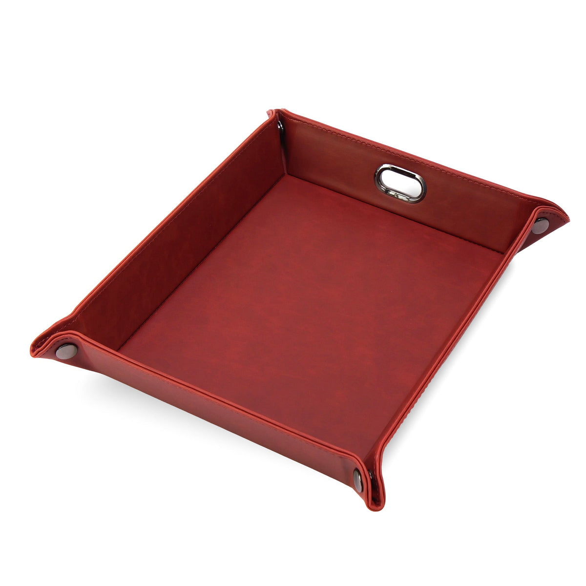 Leatherette Valet Tray — product photo from MJS Solution LLC