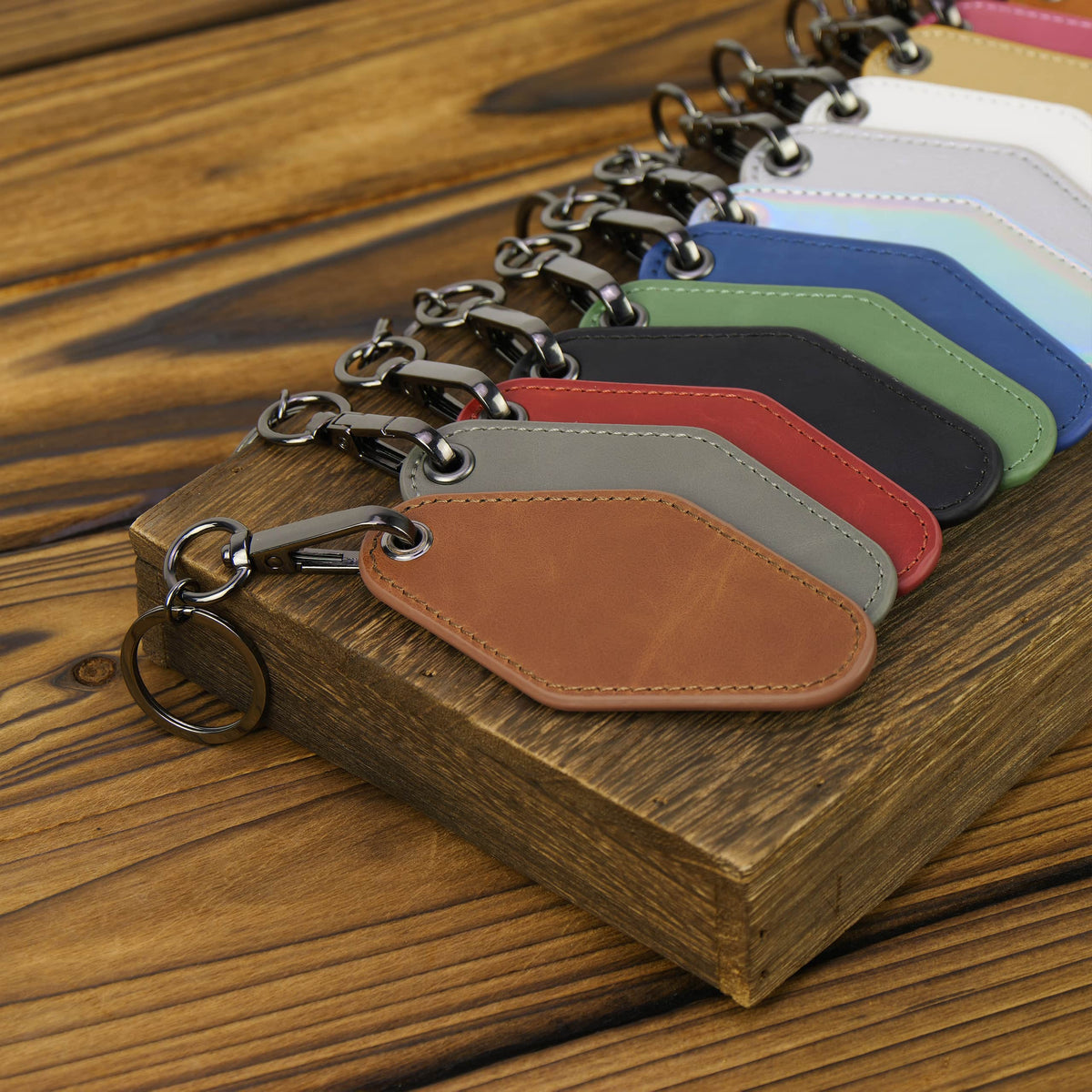 Laserette® Motel Keychain — product photo from MJS Solution LLC