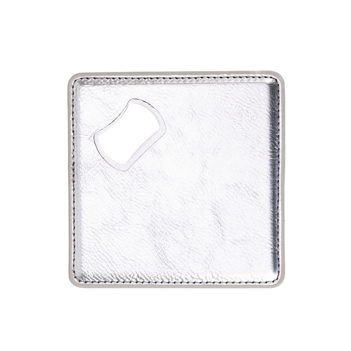 Laserette® Bottle Opener Coaster — product photo from MJS Solution LLC