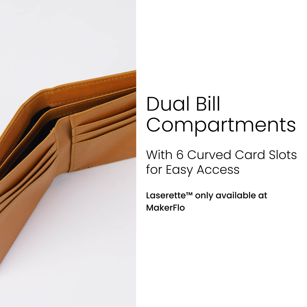 Laserette® Wallet — product photo from MJS Solution LLC