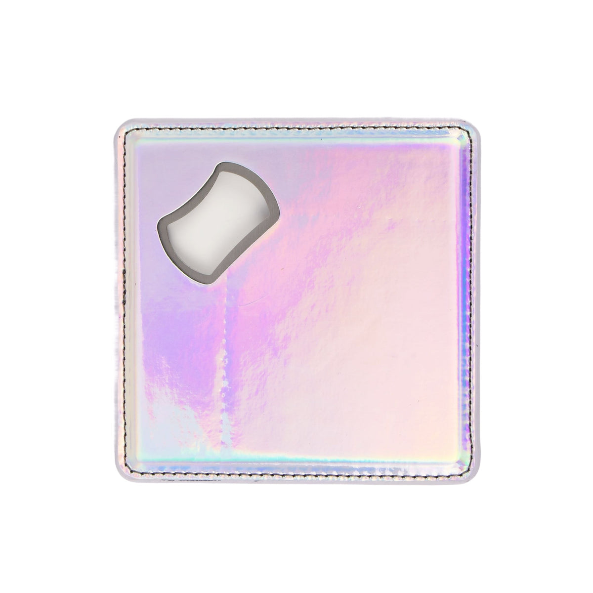 Laserette® Bottle Opener Coaster — product photo from MJS Solution LLC
