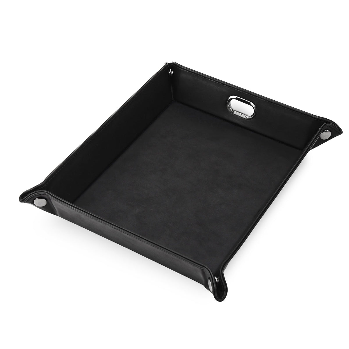 Leatherette Valet Tray — product photo from MJS Solution LLC