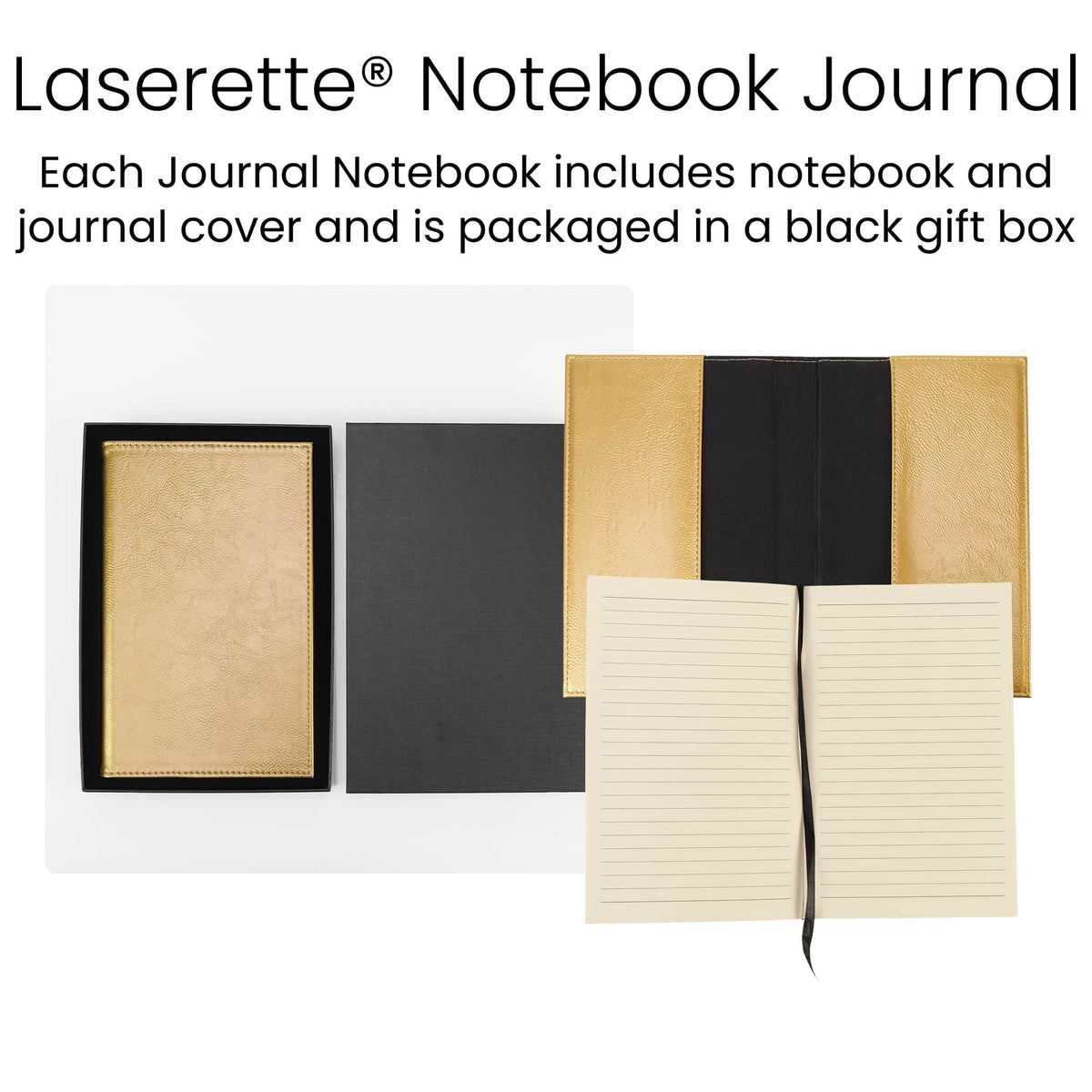 Laserette® Journal Notebook — product photo from MJS Solution LLC