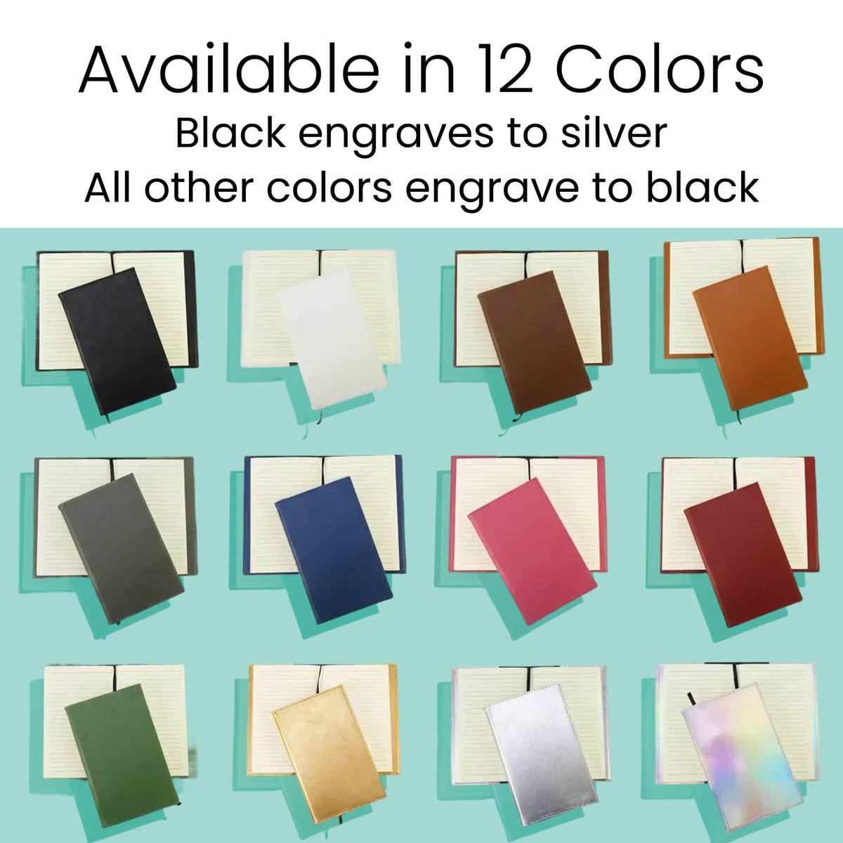 Laserette® Journal Notebook — product photo from MJS Solution LLC