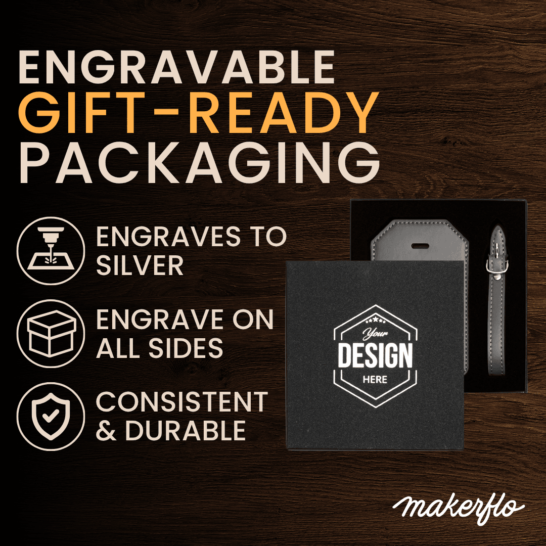 Laserette® Luggage Tag — product photo from MJS Solution LLC