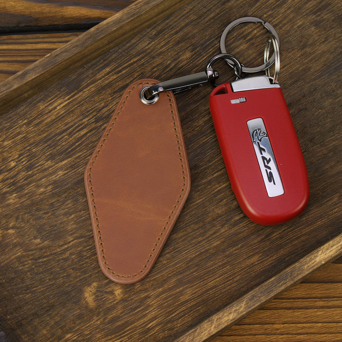 Laserette® Motel Keychain — product photo from MJS Solution LLC